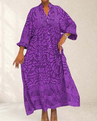 GEORGIA | MAXI PRINT DRESS FOR WOMEN