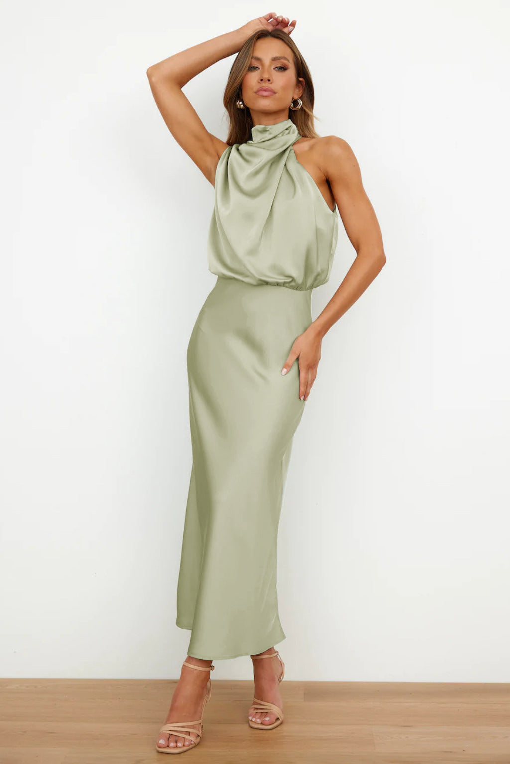 DAPHNE | DRAPED DRESS FOR WOMEN