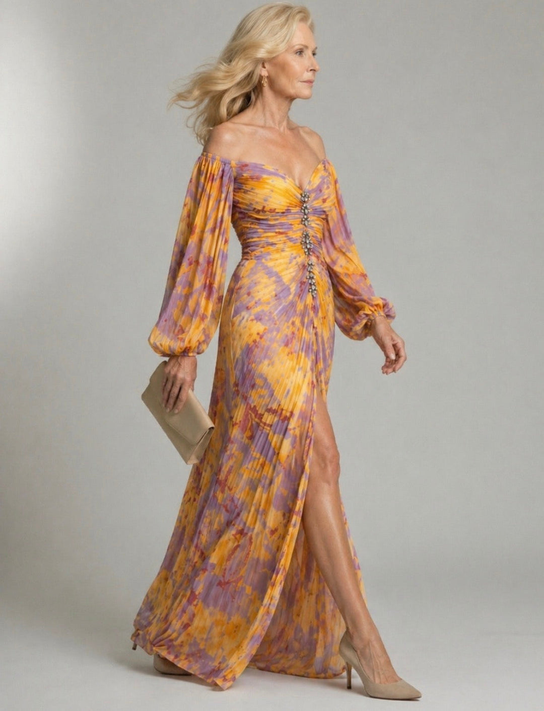 JANNEKE | V-NECK DRESS FOR WOMEN
