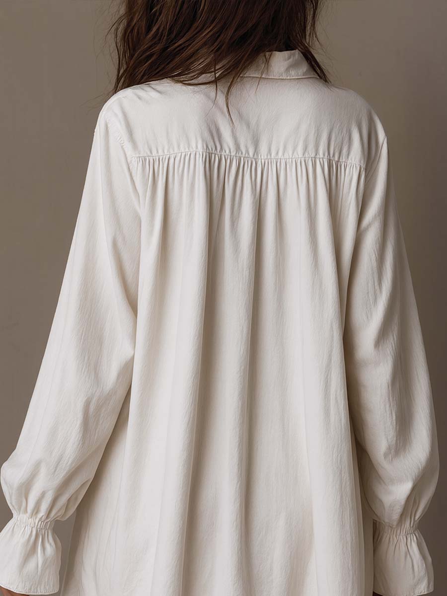 LUCIA | LACE DETAIL SHIRT DRESS FOR WOMEN