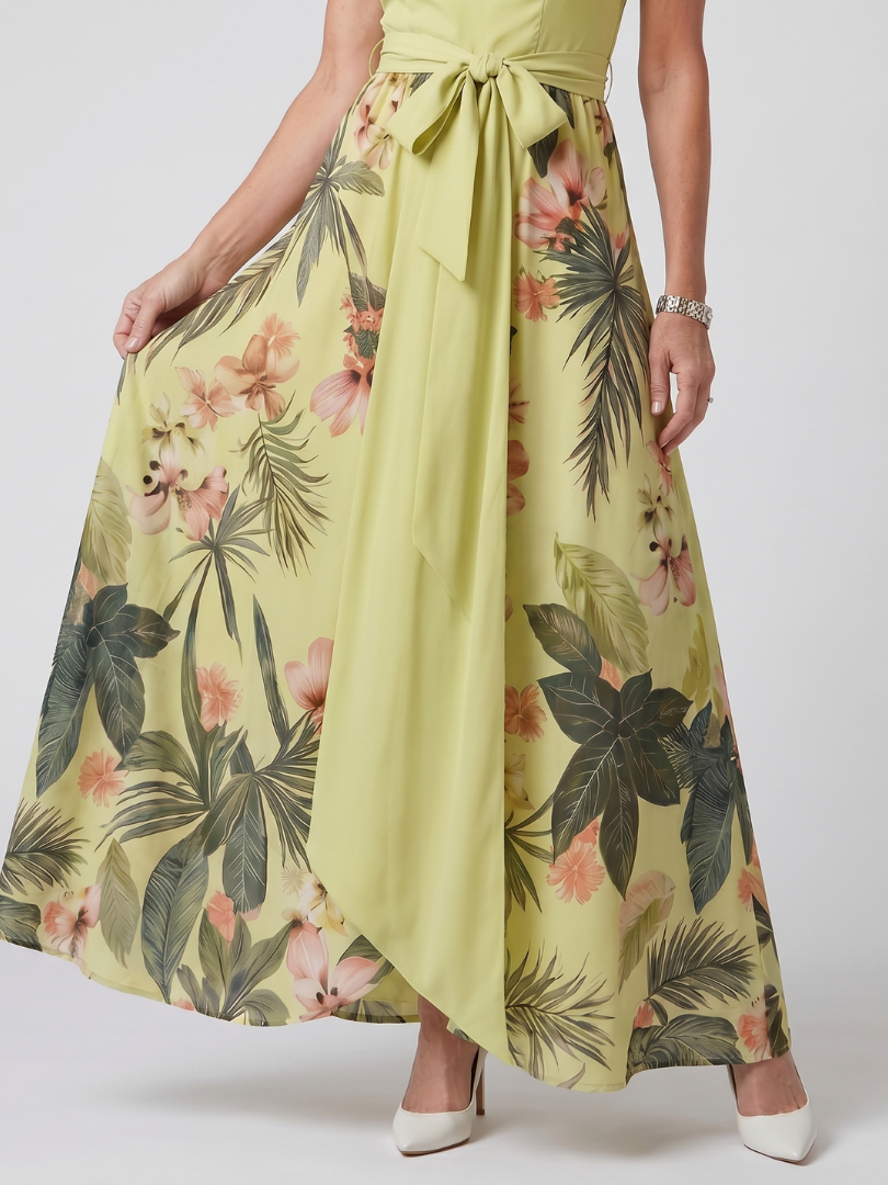 MEADOW | DRAPED HALTER MAXI DRESS FOR WOMEN