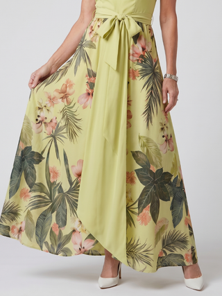 MEADOW | DRAPED HALTER MAXI DRESS FOR WOMEN