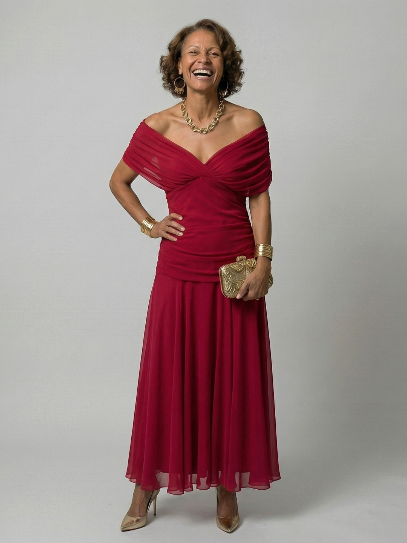 CALEN | OFF SHOULDER MIDI DRESSES FOR WOMEN