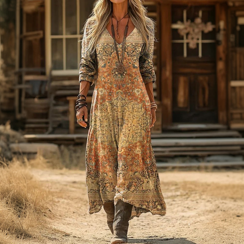 BRITTANY | VINTAGE INSPIRED EFFORTLESS DRESS FOR WOMEN