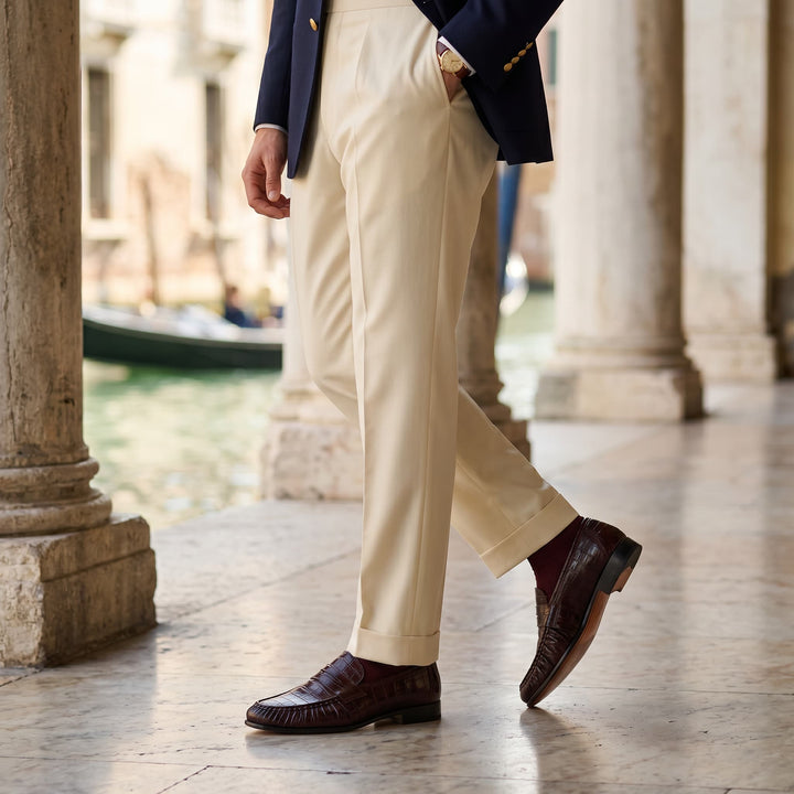 GROSVENOR | EELSKIN LOAFER FOR MEN