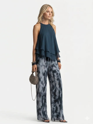 LEONOR | TWO-PIECE CHIFFON SET FOR WOMEN
