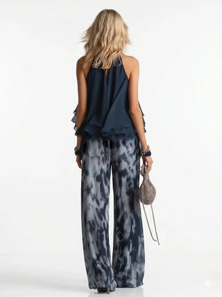 LEONOR | TWO-PIECE CHIFFON SET FOR WOMEN