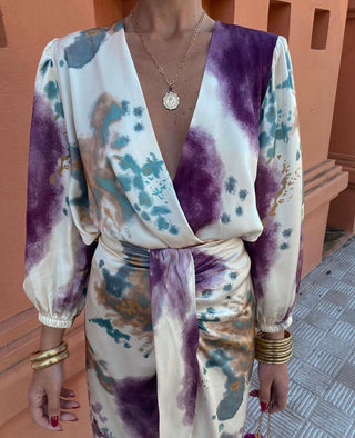 ADELE | CROSSED DRESS FOR WOMEN