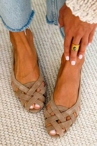 QUENNIE | WOVEN SUMMER SANDALS FOR WOMEN