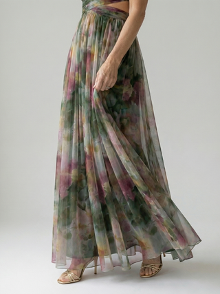 KLARA | SOFT WRAP MAXI DRESS FOR WOMEN