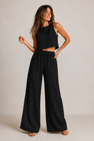 MAYA | COTTON TWO-PIECE JUMPSUIT FOR WOMEN