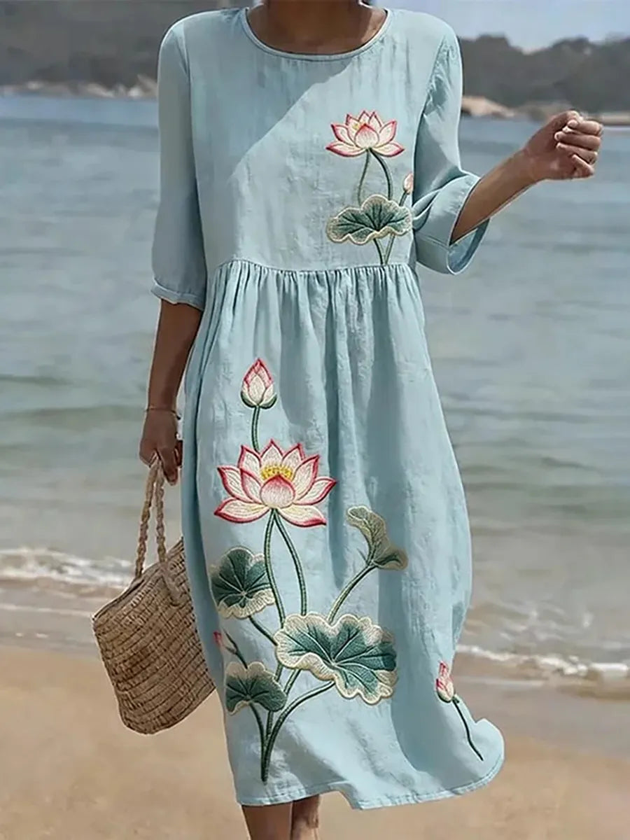 ORLA | FLORAL PRINT DRESS FOR WOMEN