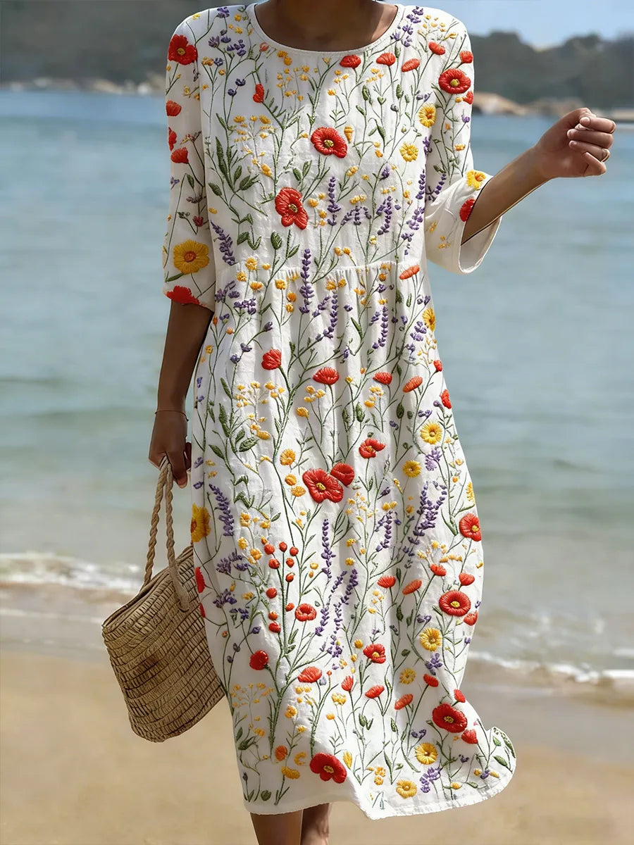HELOISE | FLORAL PRINT DRESS FOR WOMEN