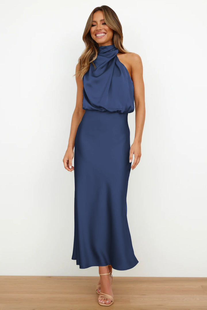 DAPHNE | DRAPED DRESS FOR WOMEN