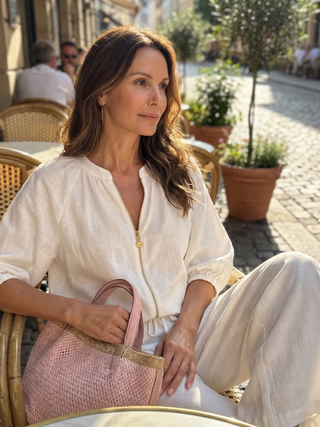NATALIA | BLOUSON WIDE LEG SET FOR WOMEN