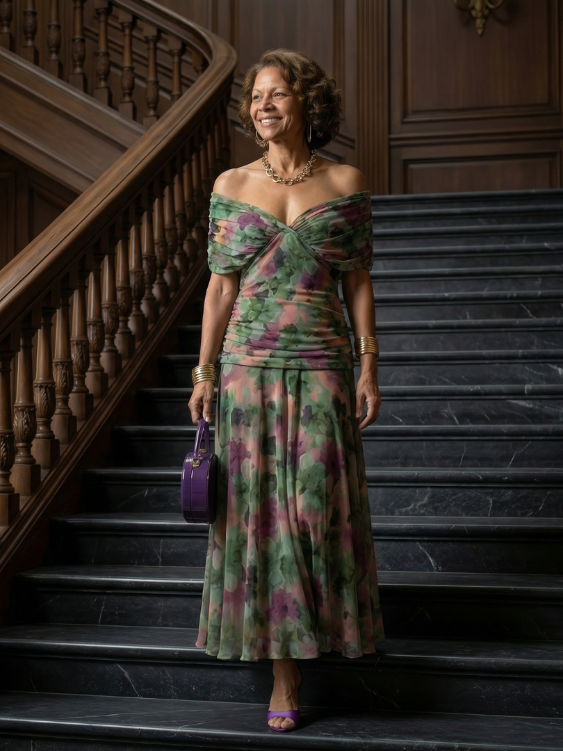 CALEN | OFF SHOULDER MIDI DRESSES FOR WOMEN