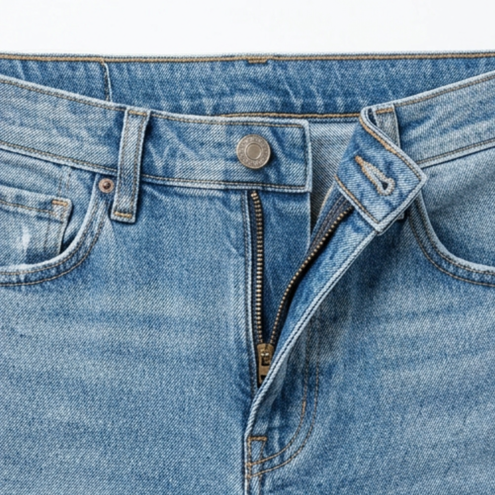 WEARBELLA | FRAYED HEM 7 JEANS FOR WOMEN