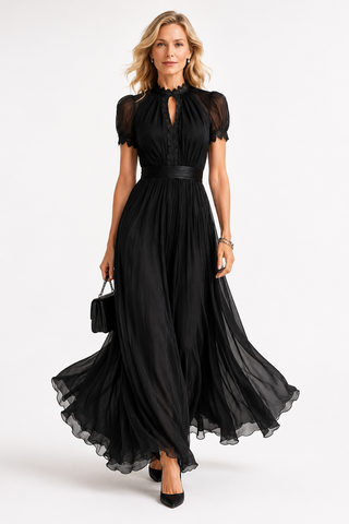 VIVIENNE | LACE DETAIL MAXI DRESS FOR WOMEN