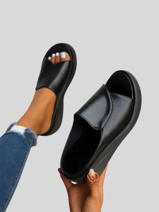 ROSAMUND | SLIP-ON WEDGE SANDALS FOR WOMEN