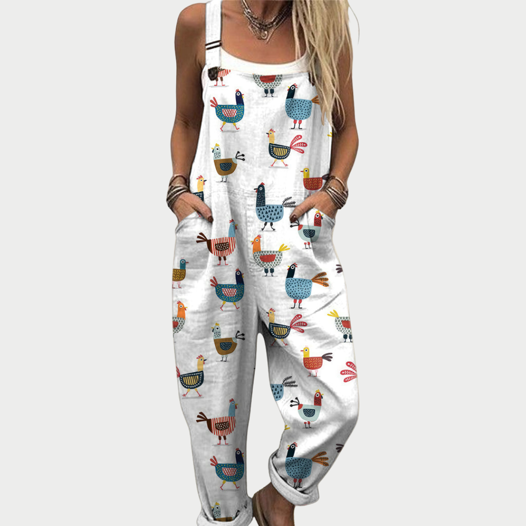 IMOGEN | PRINTED OVERALLS FOR WOMEN