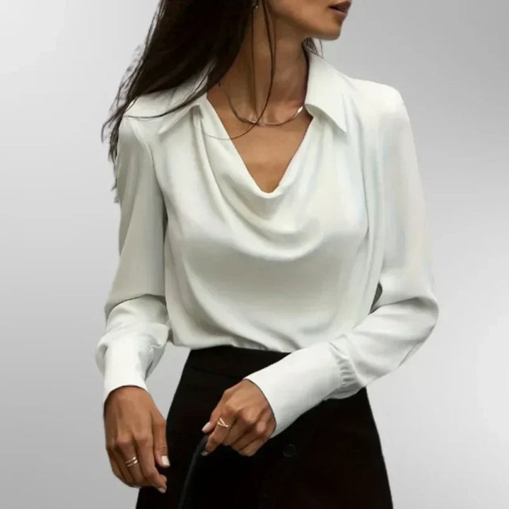 VIOLET | SATIN BLOUSE FOR WOMEN
