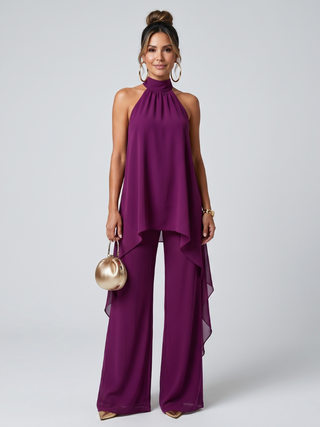 ZAREEN | ASYMMETRIC TUNIC TOP PANTS FOR WOMEN