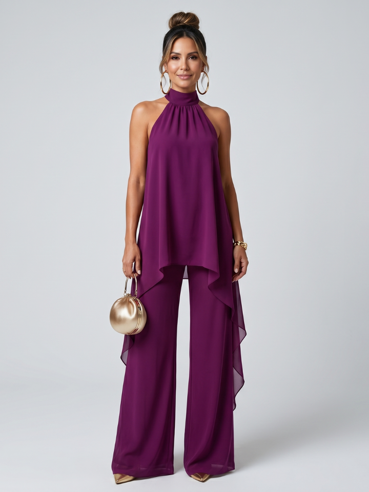 ZAREEN | ASYMMETRIC TUNIC TOP PANTS FOR WOMEN