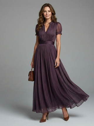ELIA | GATHERED WAIST MAXI DRESS FOR WOMEN