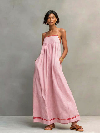 INMACULADA | STRIPED MAXI DRESS FOR WOMEN