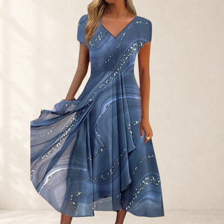 ELOWEN | FLOWING MIDI DRESS FOR WOMEN