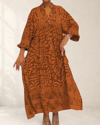 GEORGIA | MAXI PRINT DRESS FOR WOMEN