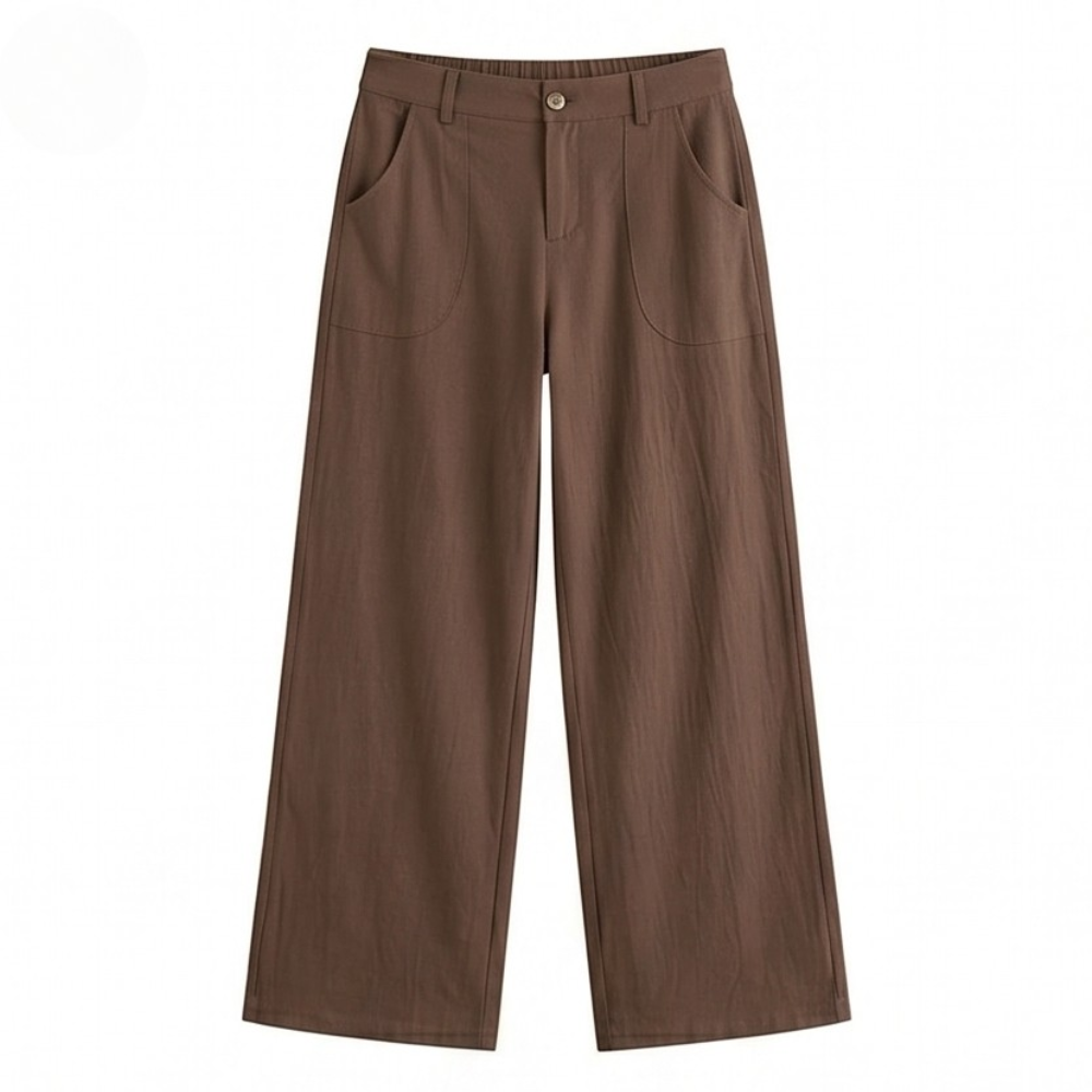 LORIVA | HIGH-WAISTED WIDE-LEG PALAZZO PANTS FOR WOMEN