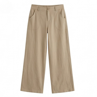 LORIVA | HIGH-WAISTED WIDE-LEG PALAZZO PANTS FOR WOMEN