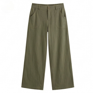 LORIVA | HIGH-WAISTED WIDE-LEG PALAZZO PANTS FOR WOMEN