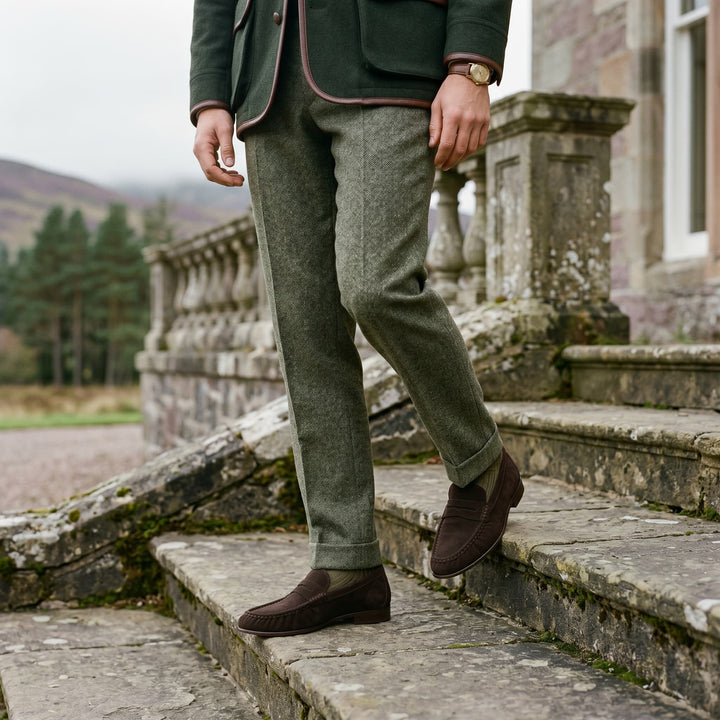 GROSVENOR | SUEDE LOAFER FOR MEN