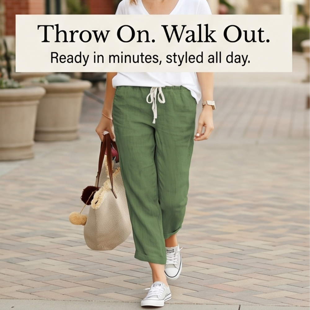 LIRENZA | SOFT ANKLE PANTS FOR WOMEN