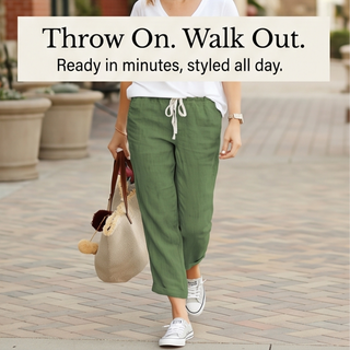 LIRENZA | SOFT ANKLE PANTS FOR WOMEN