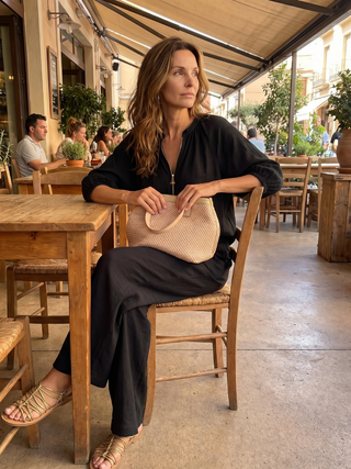 NATALIA | BLOUSON WIDE LEG SET FOR WOMEN