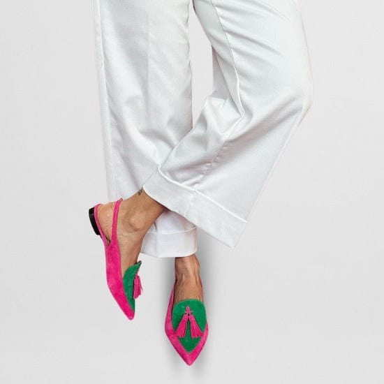 FRENDESSA | FRINGE BALLET FLATS FOR WOMEN