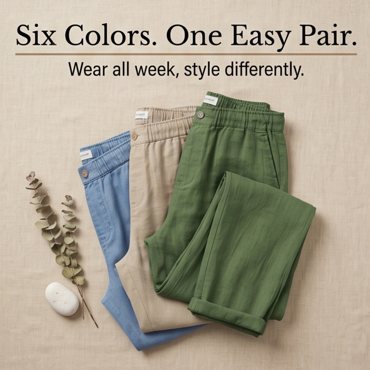 LIRENZA | SOFT ANKLE PANTS FOR WOMEN