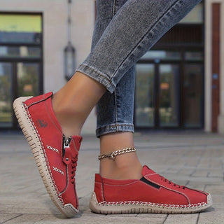 KATHERINE | PRACTICAL ZIPPER SHOES FOR WOMEN