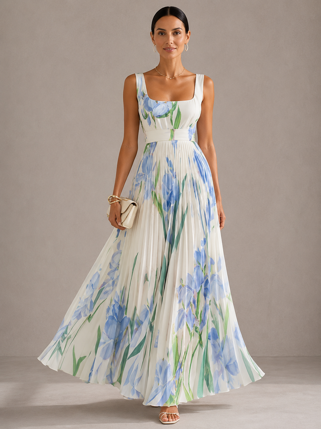 GRETA | FLORAL MAXI DRESS FOR WOMEN
