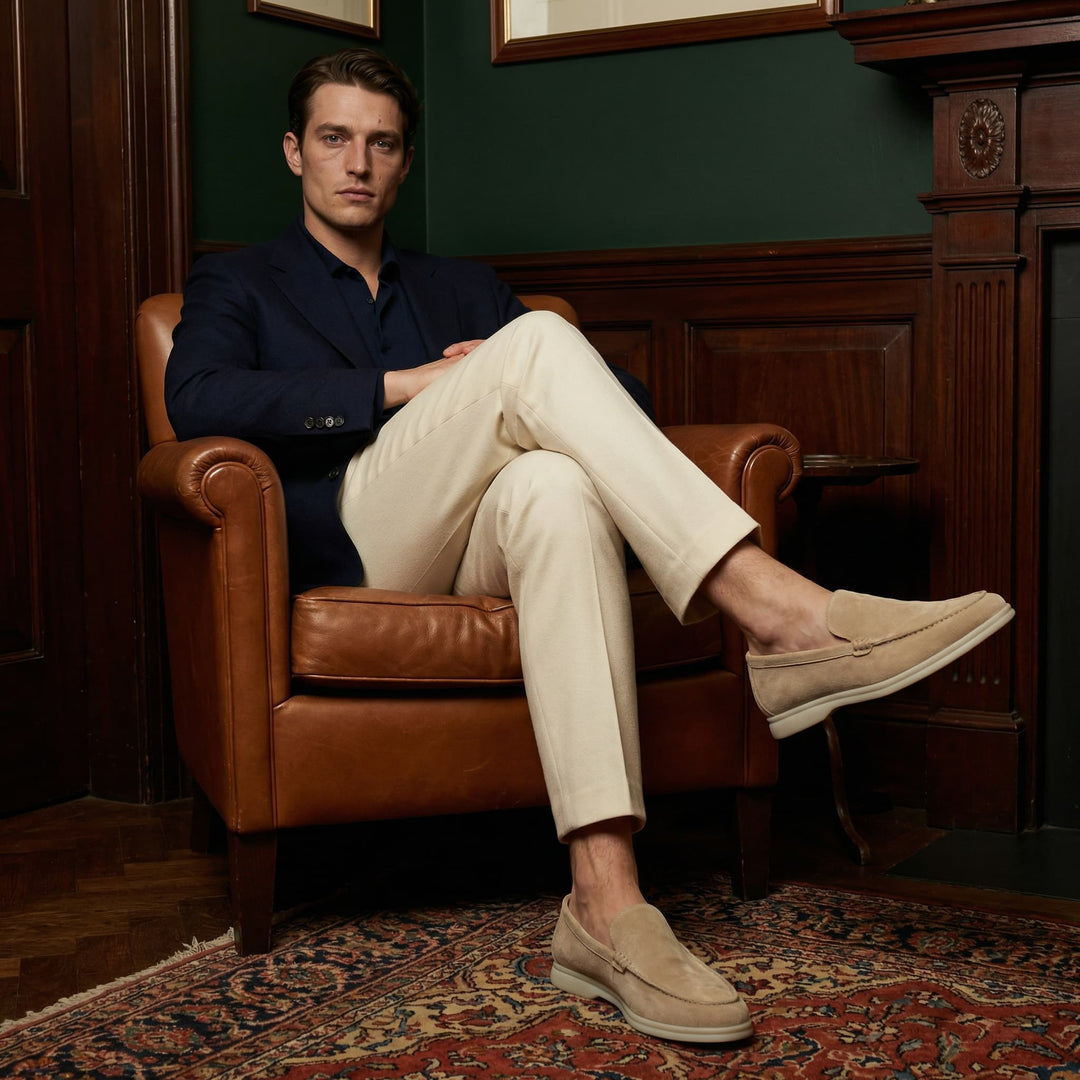 ENZO | SUEDE LOAFER FOR MEN