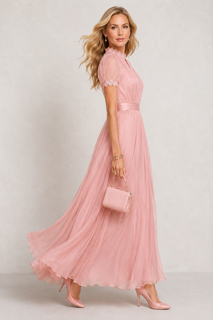 ROSALIE | LACE DETAIL MAXI DRESS FOR WOMEN