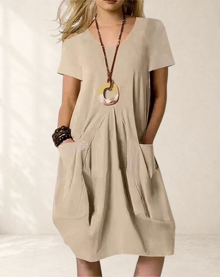 OPHELIA | FLOW MIDI DRESS FOR WOMEN