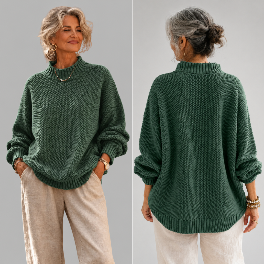 CORDELIA | RELAXED KNIT SWEATER FOR WOMEN