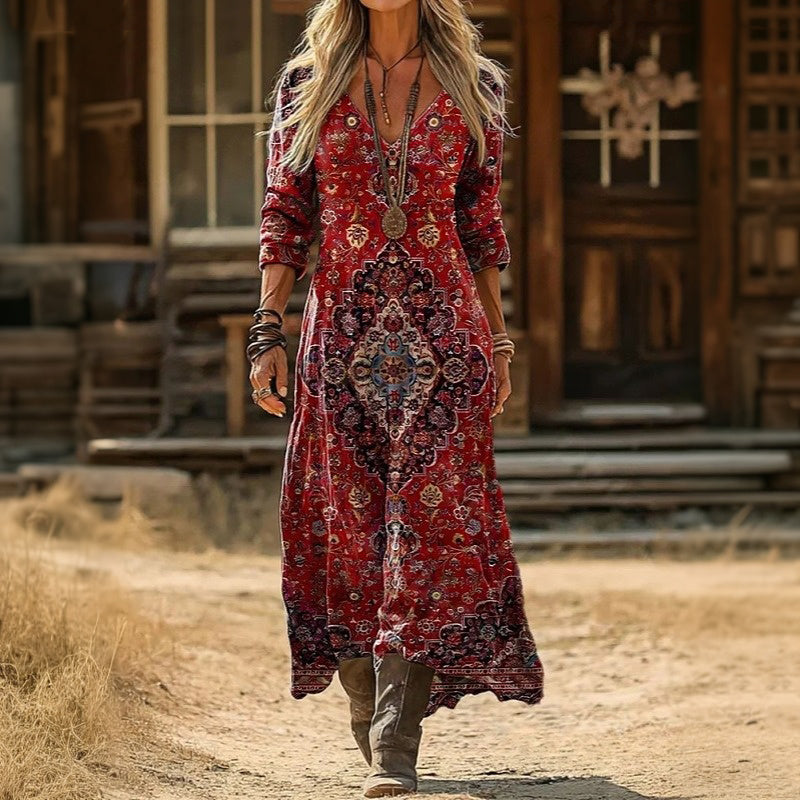 SAMANTHA | EFFORTLESS ANKLE LENGTH DRESS FOR WOMEN
