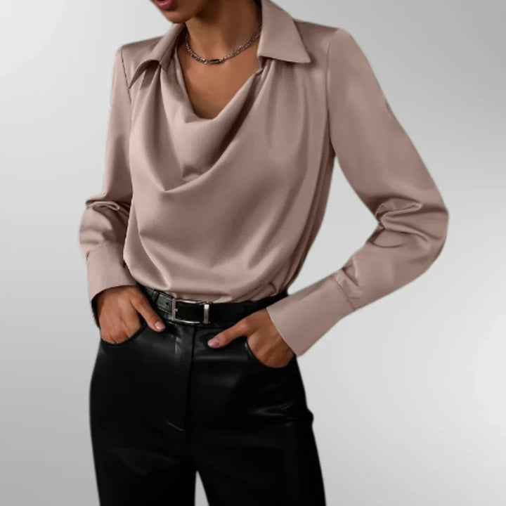 VIOLET | SATIN BLOUSE FOR WOMEN