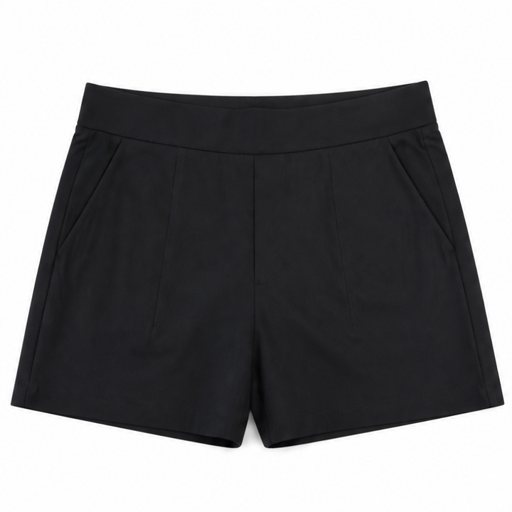 EMMANUELLE | HIGH-WAISTED REAL POCKETS SHORTS FOR WOMEN