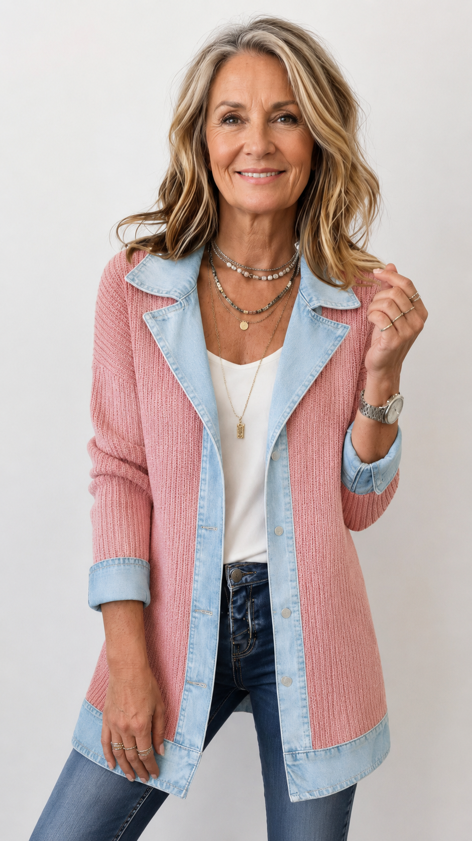 MARGARET | MIXED JACKET FOR WOMEN